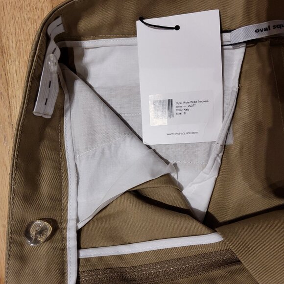 NWT Oval Square Riots Wide Pants Trousers Size S (28"-30") Original $226 - Picture 14 of 16